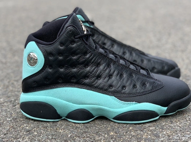 414571- Island Retro 1145 HighQuality Green Air 13 Jordan Black 0109